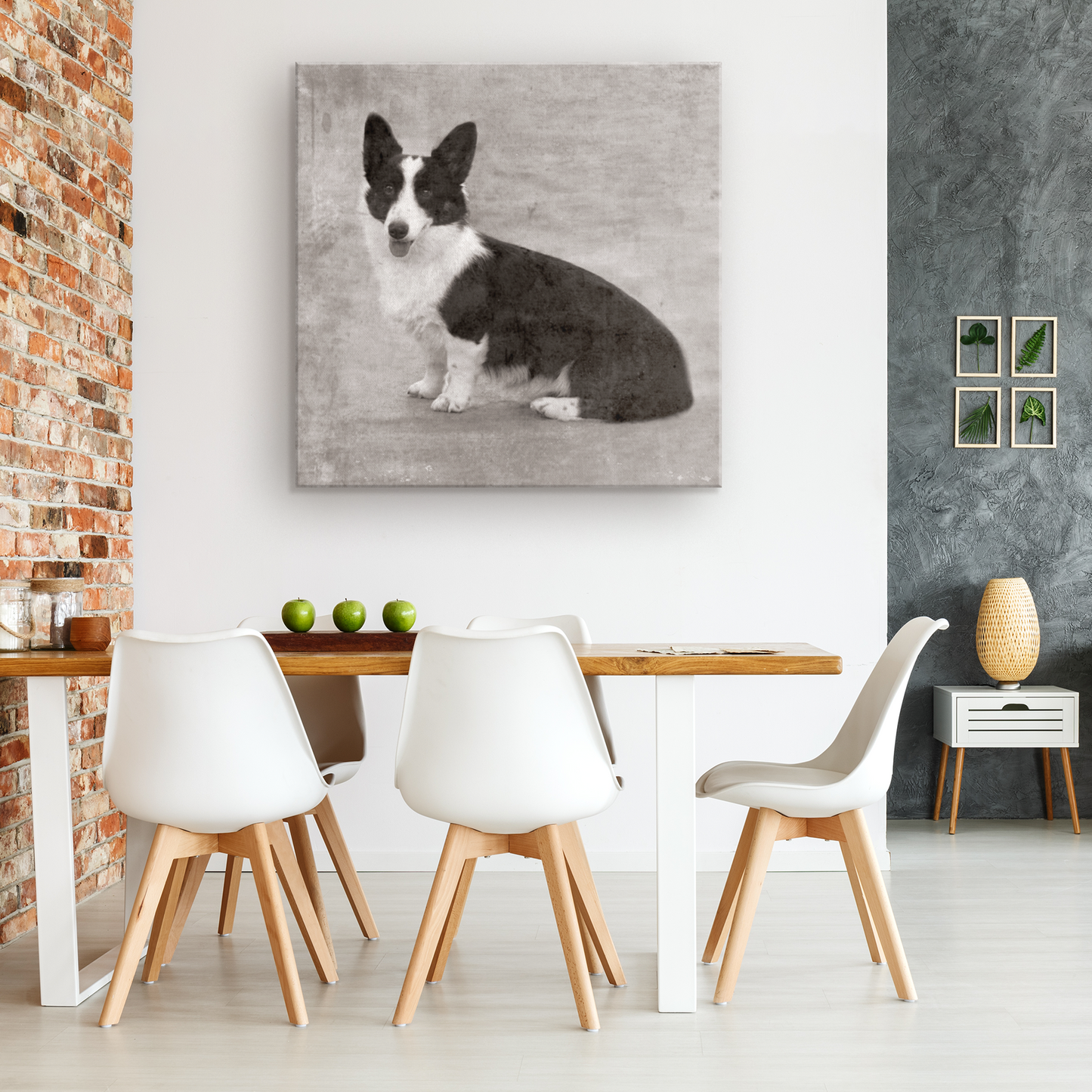 Shop for Corgi Wall Canvas online | Roscoe & Charlie